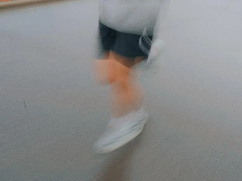 A runner in motion, from Blank Canvas by Studio Propel