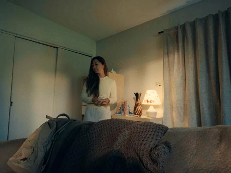 A parent in the quiet of a child's bedroom at night, from First Day, a Studio Propel short film